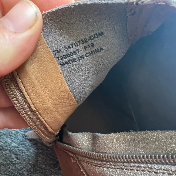 Frye Rubie Zip Western Chelsea Boots, size 7 - Picture 5 of 5